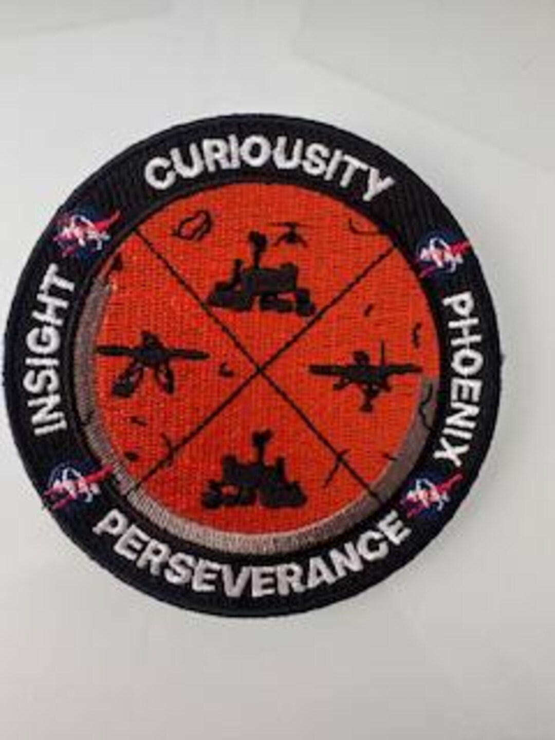 NASA Mars Rover Special Edition Embroidered Iron-on Patch 3.5