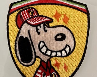レーシング・スクーデリア刺繍アイロンワッペン 3インチ×3インチ | ジャケット、帽子、レーシングギア用モータースポーツチームバッジ | ルイス・ハミルトンファンギフト