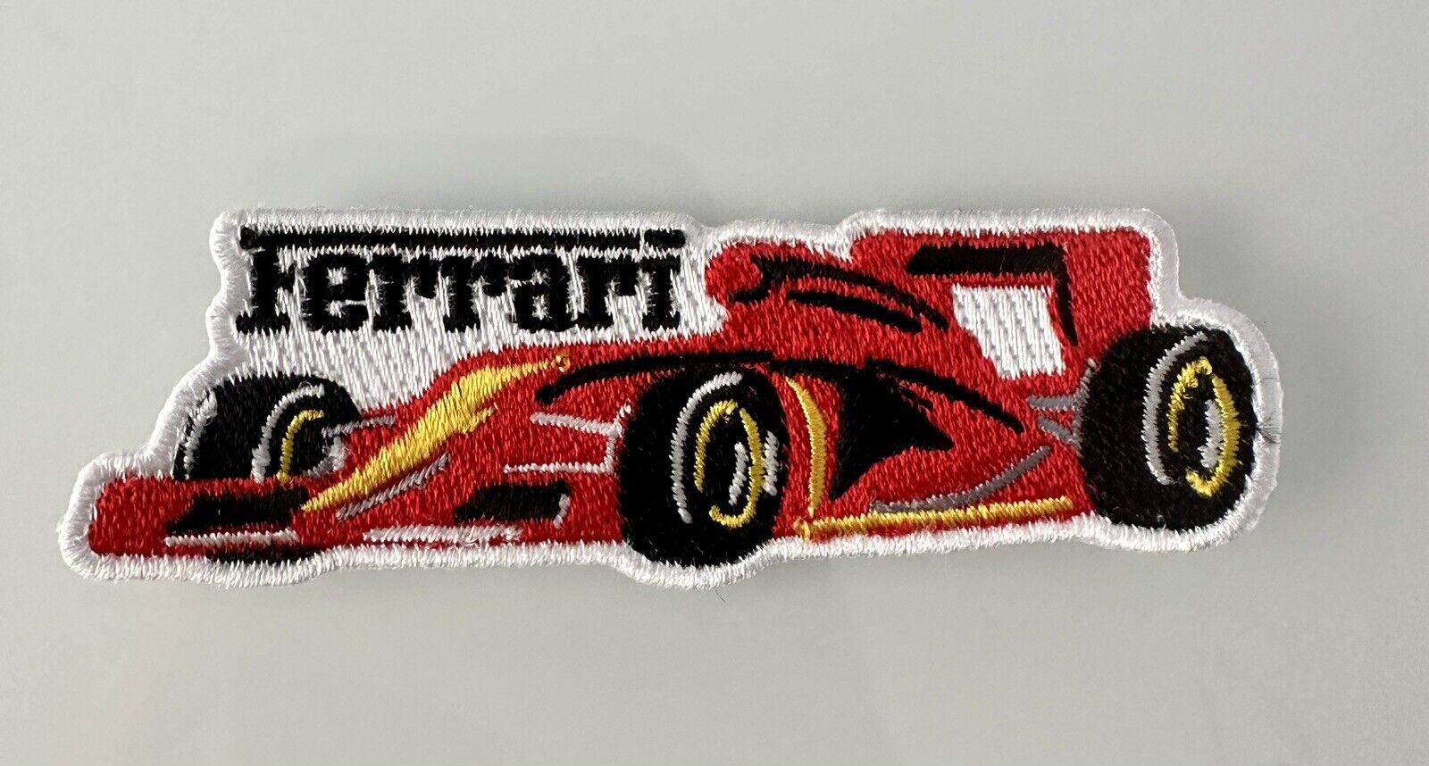 Embroidery Racing Patch Race Car Racing Embroidered Iron-on Patch 1