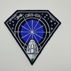 Original SpaceX CRS 28 Dragon Resupply Mission Patch 3.5&quot;