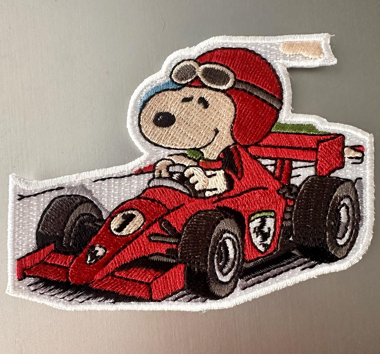 Embroidery Racing Patch Race Car Logo Embroidered Iron-on Patch 3.5