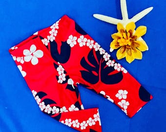 3-6 Monate Maui Wowee Druck Leggings, Kinder Shorts, Spielkleidung, MaryAngelsBoutique