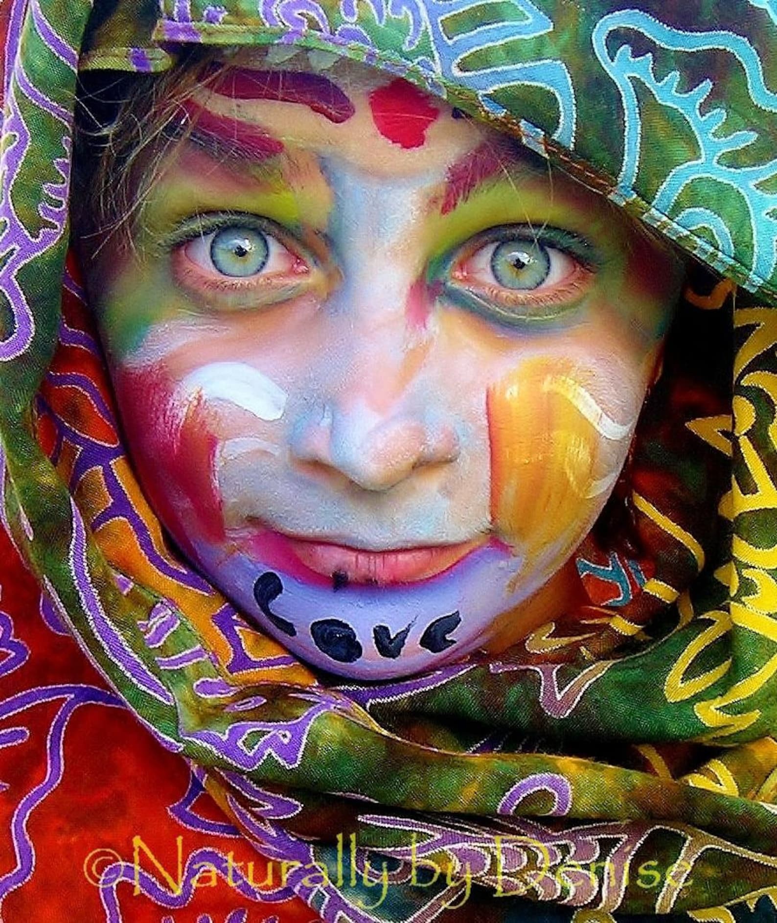 Painted Love Art Print Etsy