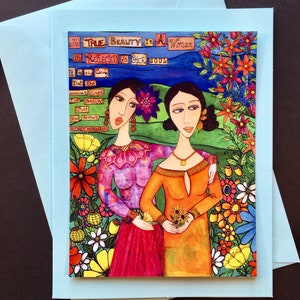 True Beauty    Art Card - Encouragement