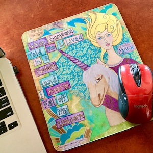 Always be a Unicorn Mouse Pad