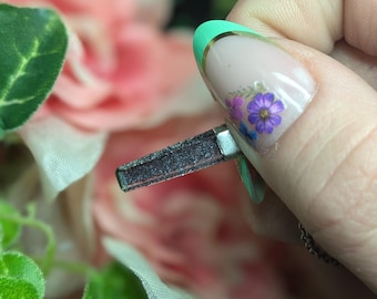 Specularite Quartz Pendant
