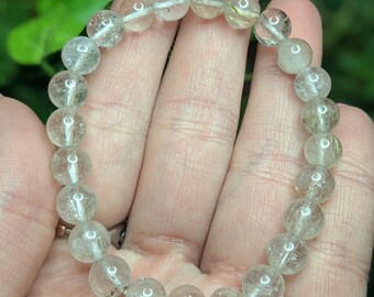 Gold Rutile Quartz Bracelet