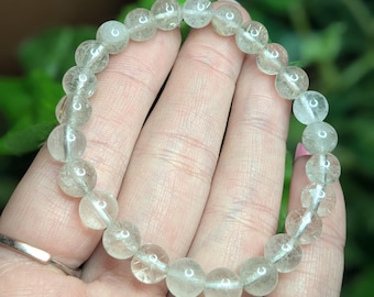 Natural Gold Rutilated Quartz Bracelet