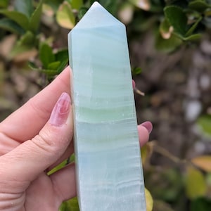 Natural Caribbean Calcite Crystal Tower