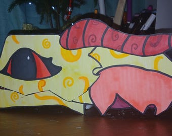 Spiral/Dream inspired Dragon Puppet