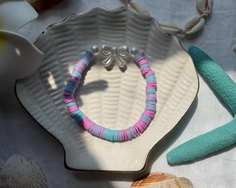 Pearl bracelet pastel