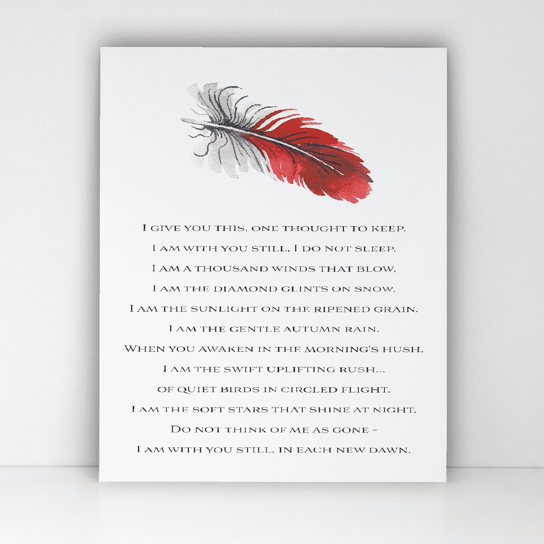 Native American Prayer Revised Comforting and Healing Prayer Fine Art ...