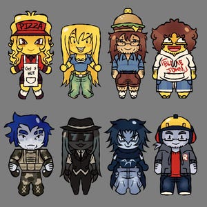 TO BE MADE ) Forsaken Keychains