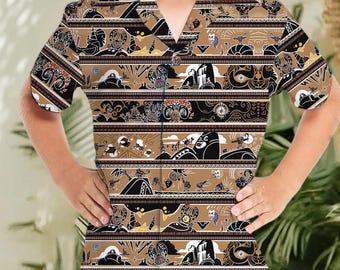 Moana Hawaiian Shirt Moana and Maui Aloha Shirt, Moana Maui Movie Button Up, Moana Princess Vacation Shirt, Moana Maui Tattoo Hawaiian Shirt