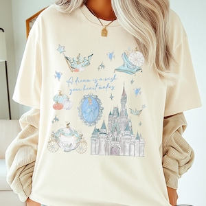 Disney Cinderella Watercolor Coquette Bow Shirt, Disney Cinderella Shirt, Cinderella Princess Tee, Magic Kingdom Disneyland Family Trip Tee