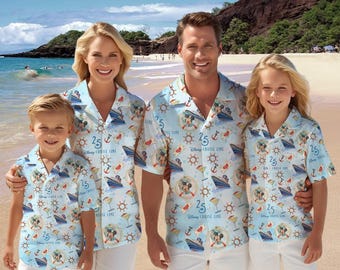 Disney Cruise Hawaiian Shirt, Disney Cruise Shirts, Mickey and Friends Cruise Hawaii Shirt, Disney Cruise Hawaii Shirt, Disney Family Shirt