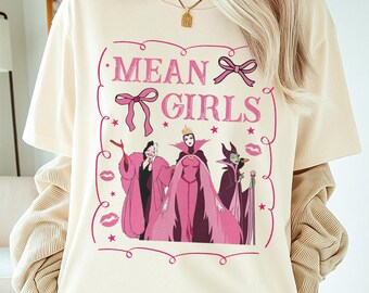 Coquette Mean Girls Shirt, Disney Villain Tee, Disney Girls Shirt, Good to be Bad, Disney Vacation Tee, Villain Tee, Disney Halloween Shirt