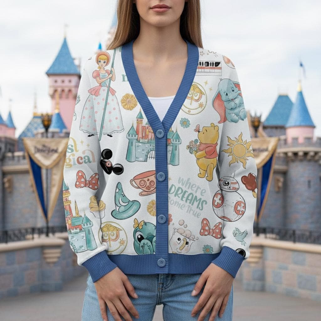 Gucci Donald Duck Cardigan Gucci Donald Duck Sweater, Pullover And