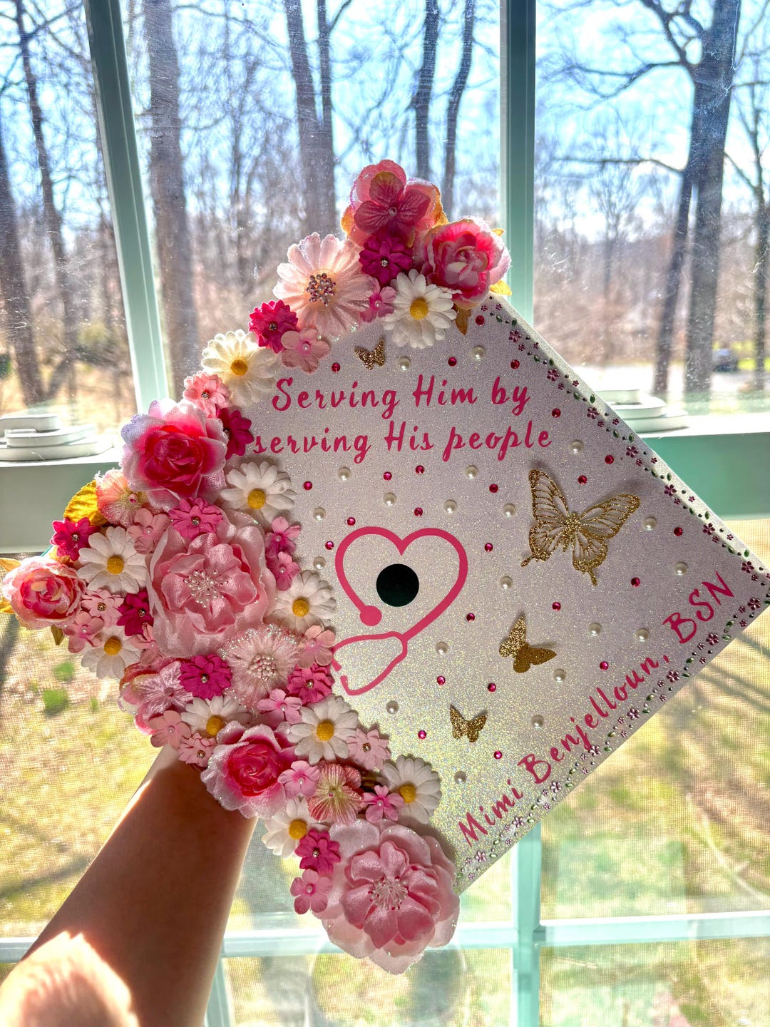 Custom Graduation Caps by Lulu & Lace - Etsy