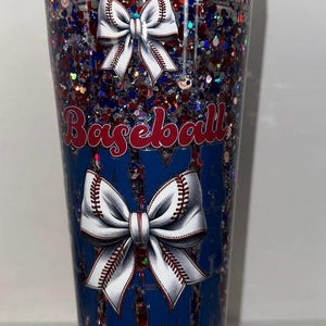 24oz plastic snow globe tumbler