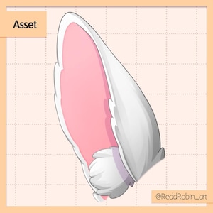 Rigged Vtuber Asset - Customizable Bunny Ears