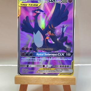 Shadow Mewtwo & Crypto Lugia Tag Team GX - Hecho a mano en Holo - Tarjeta personalizada Pokemon