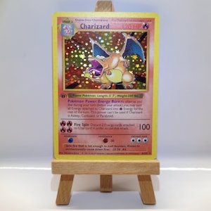 Carte Pokémon alternative Holo (Dracaufeu/Glurak) Édition 1
