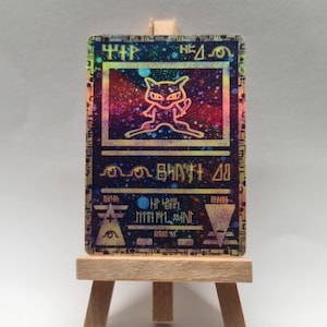 Ancient Mew - Handmade in Holo - Pokemon Alternative Card