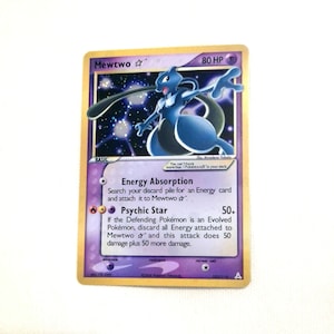 Carte Pokémon alternative Holo partielle Mewtwo Étoile d'Or / Mewtwo - dans Cosmo