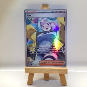 Enigmara / Iono Trainer - Holo - Pokemon Custom Card