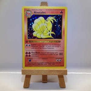 Carte Pokémon alternative Holographique (Ninetales / Vulnona) Édition 1