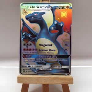 Glurak / Charizard Shiny GX - Holo Pokemon Custom Card