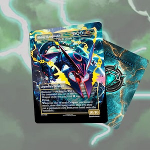 Tarjeta mágica personalizada de Ur Dragon/Rayquaza