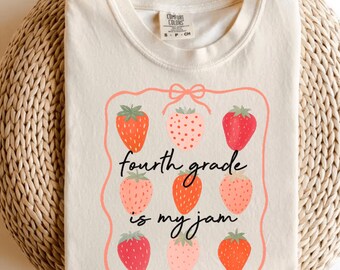 Comfort Colors® Fourth Grade Teacher Shirt, 4th Grade Teacher Shirt, 4th Grade T-Shirt, Elementary School, Fourth Grade TShirt, Teaching Tee