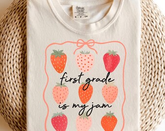 Comfort Colors® First Grade Teacher Shirt, 1st Grade Teacher Shirt, 1st Grade T-Shirt, First Grade TShirt, Elementary School, Teaching Shirt