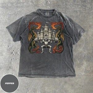 Dost Thou Even Hoist Medieval Gym Retro T-Shirt| Medieval Crest Graphic Tee, Comfort Colors Shirt image 4