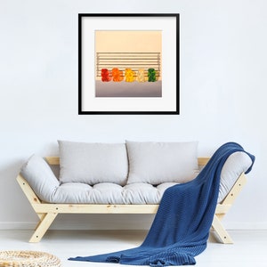 Gummy Bear Line Up Art Print from oil painting - lawyer gift law enforcement and fans of movie parody and The Usual Suspects. image 4