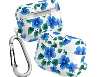 Floral AirPod Case, Cute Flower Design, Trendy Tech Accessories, Gift for Students, Hanahaki Inspired, Everyday Use