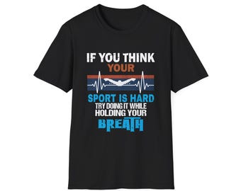 Funny Swimming Apparel for Swim Team Heartbeat Swimmer