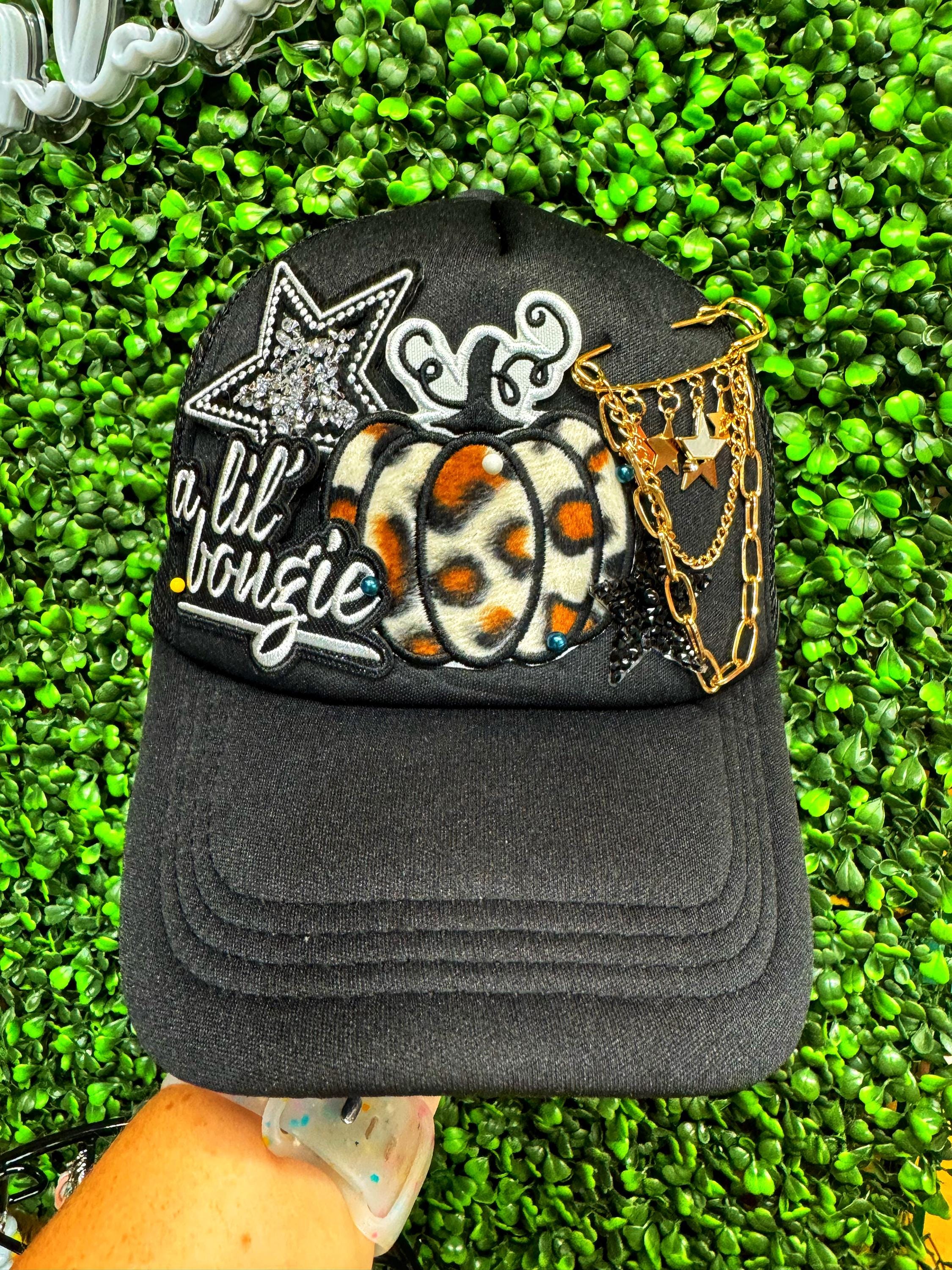 Halloween Trucker Hat With Patches, Custom Hat for Women  display picture 2