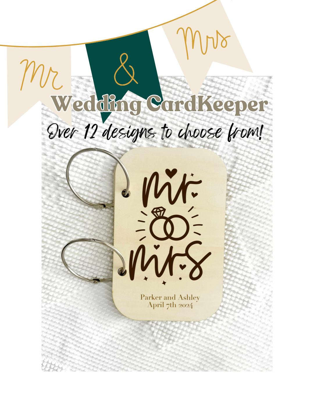 Holiday Card Keepsake Album Custom Wedding Card Keepsake Album - Wooden Card Holder For Shower, Anniversary & Special Occasions, 6x8 Inches Holiday Card Keepsake Album Custom Wedding Card Keepsake Album - Wooden Card Holder For Shower, Anniversary & Special Occasions, 6x8 Inches