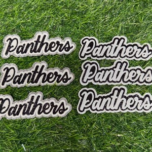 Custom Iron-On Team Patch Hat Decal (4 inch), Glitter Vinyl Patch, Personalized Name Patch, Hat Patch, Bag Patch image 9