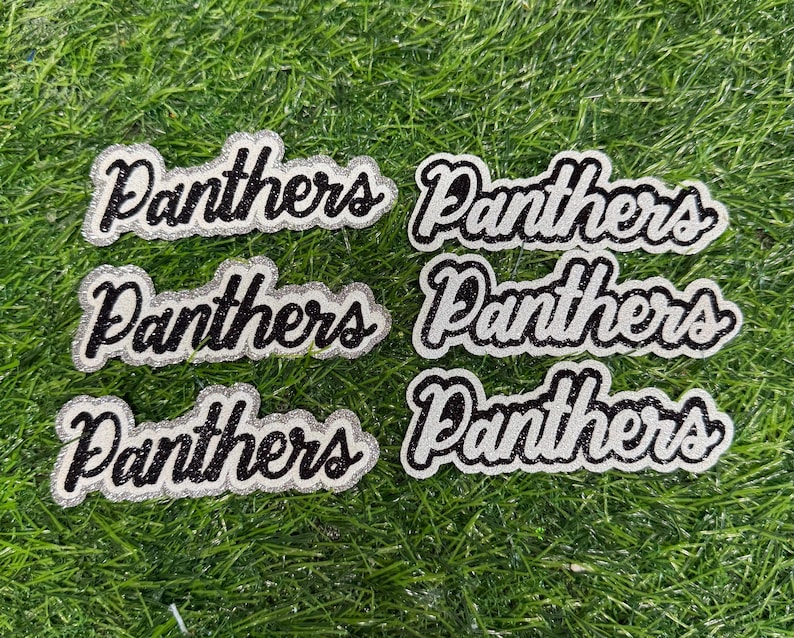 Custom Iron-On Team Patch Hat Decal (4 inch), Glitter Vinyl Patch, Personalized Name Patch, Hat Patch, Bag Patch image 9