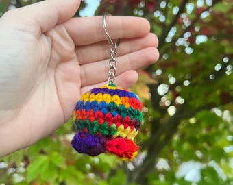 Mini Crochet Octopus Key Chains, Crochet Mini Plush Octopus Key Chains