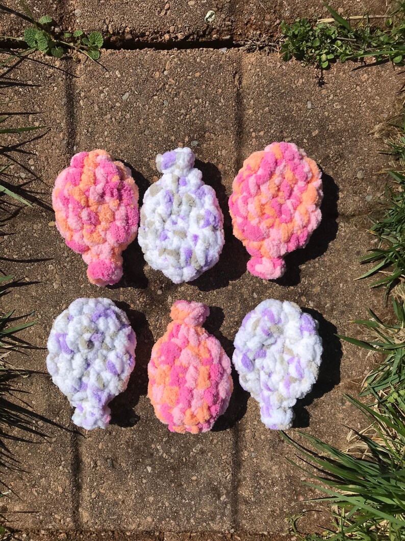 Mini Reusable Crochet Water Balloons Set of 6 Balloons Etsy
