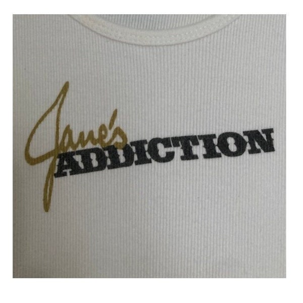 Y2K JANE'S ADDICTION wife beater tank top