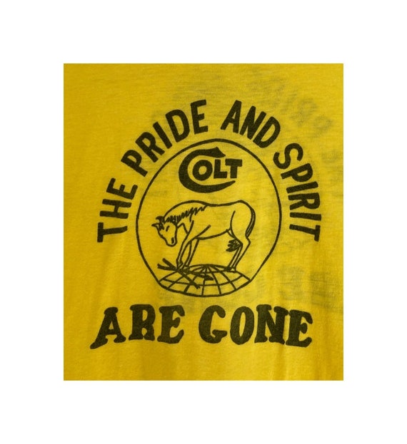 Vintage 70's The Pride And Spirit Are Gone paper … - image 1