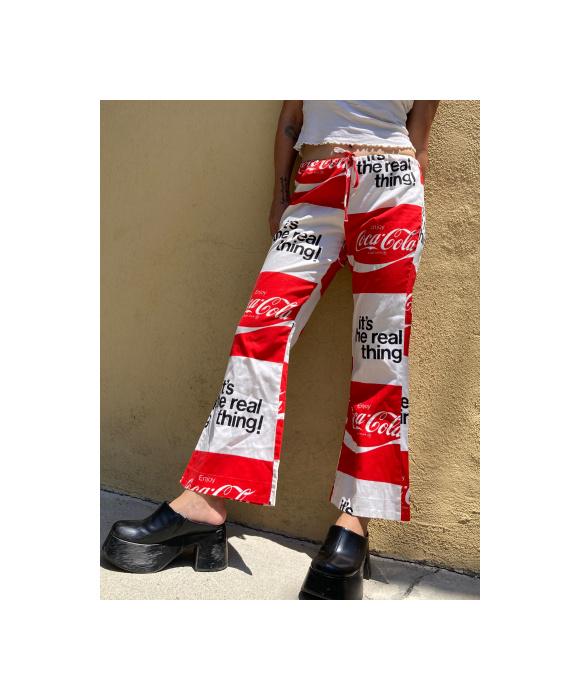 70s coca cola コカコーラ　パンツ　vintage VINTAGE 70s Coca Cola Pants Coke Slacks Hippie Bell Bottom