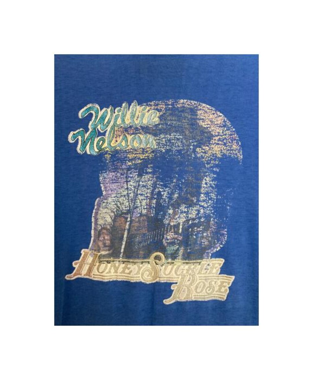 Rowdy Sprout Girls Willie Nelson Honeysuckle Fitted Tee