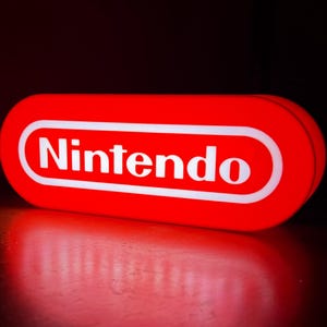 Nintendo Style USB Night Light: Personalized Gamer Gift